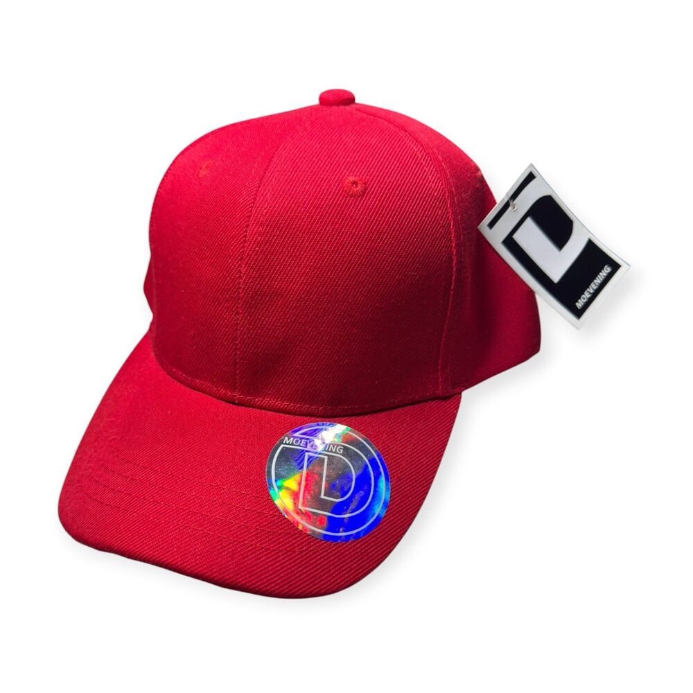 Deadu Red Strapback Hat Mesh Back Baseball Cap Adjustable BNWT